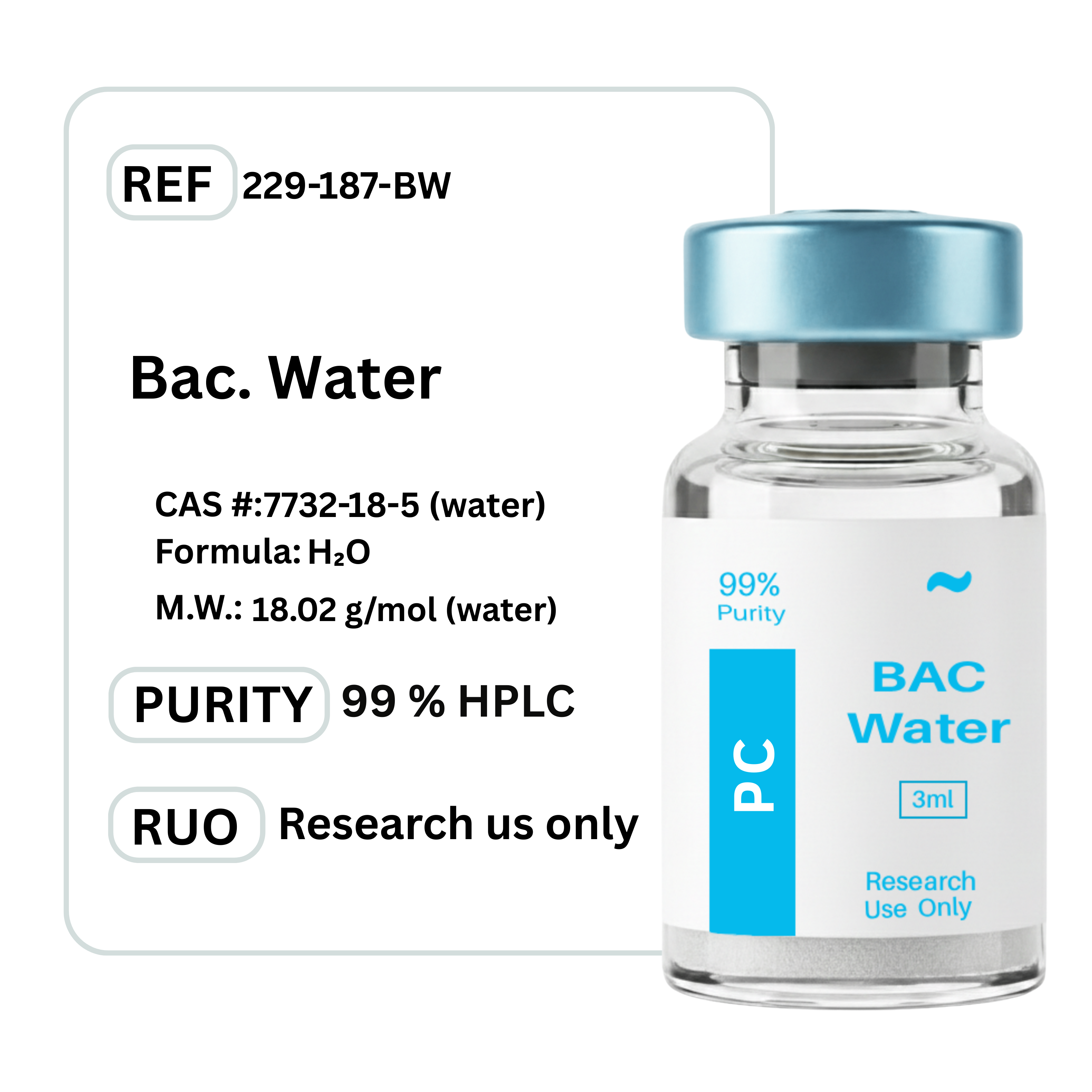 acetic acid vs bac water 3ml Bacteriostatic Water vs Acetic Acid